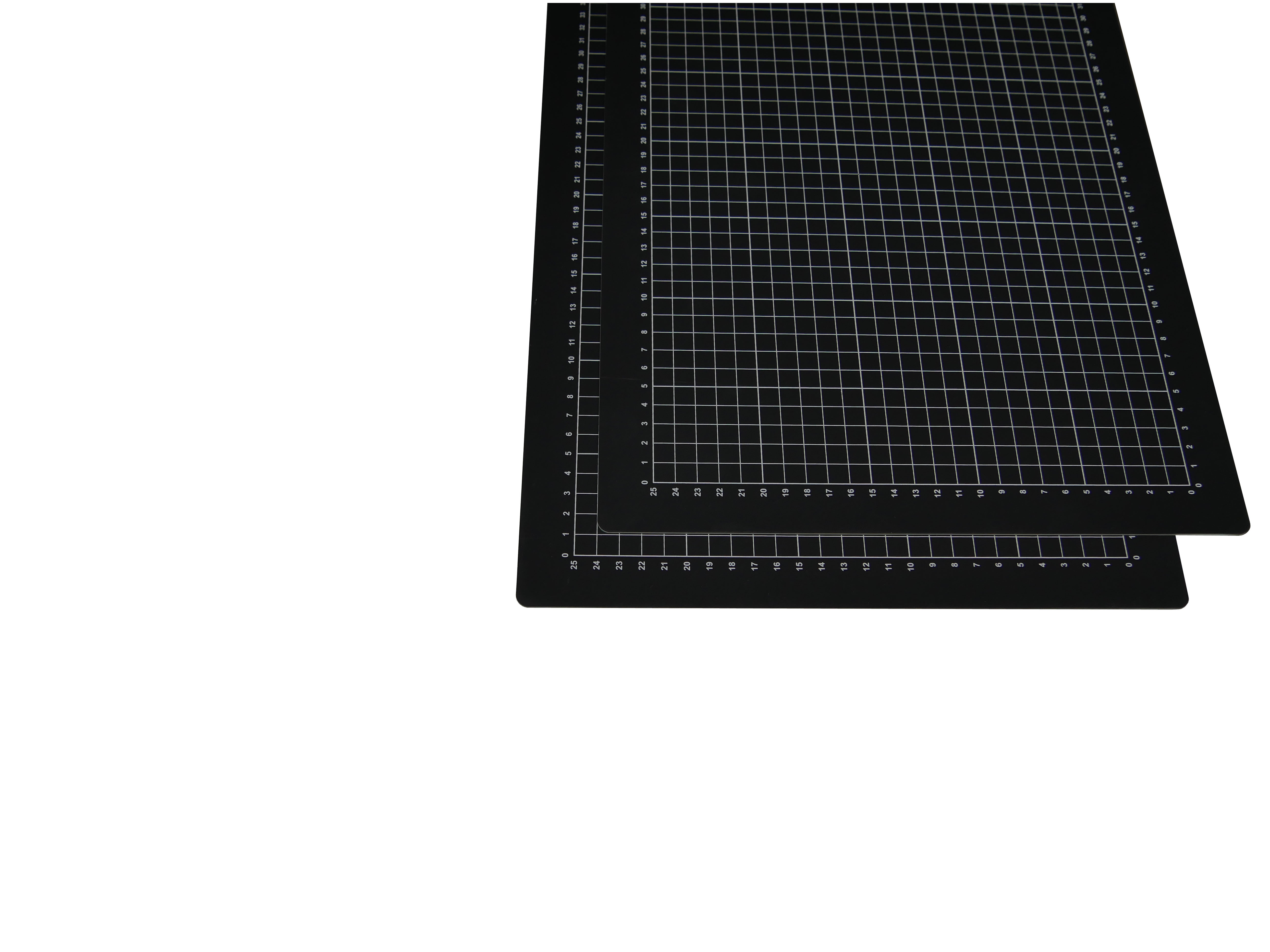 Schneidematte  60 x 90 cm   3 mm   schwarz/schwarz